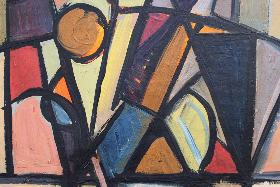 'Cubist Composition' by STM (circa 1960s)