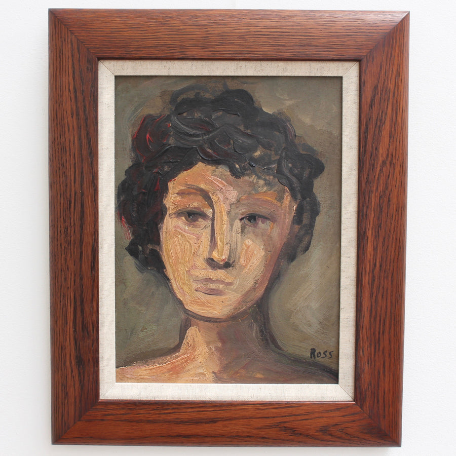 'Portrait of Cerebral Woman' by Ross (circa 1940s - 1960s)