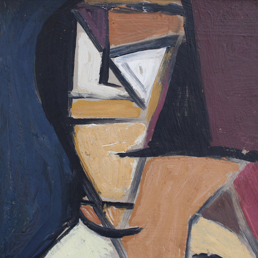 'Cubist Portrait', Berlin School (circa 1960s)