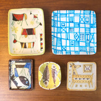 Decorative Italian Vide-Poche / Tray by Guido Gambone (circa 1950s)