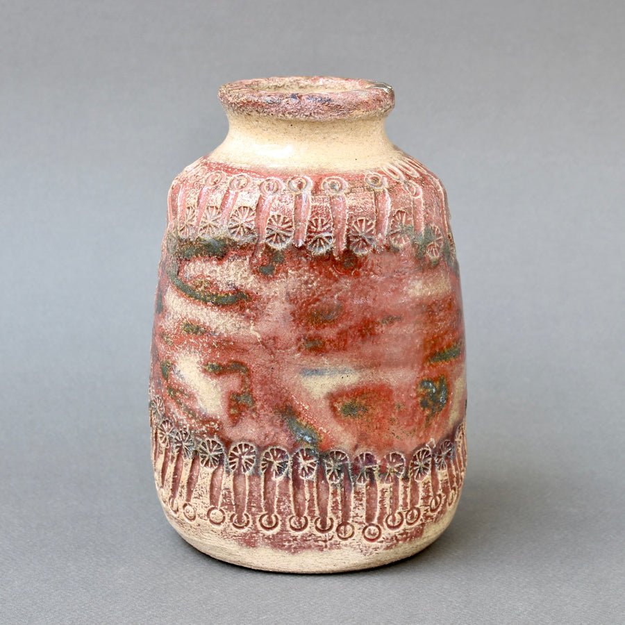 Mid-Century French Ceramic Vase by Marcel Giraud (circa 1970s)