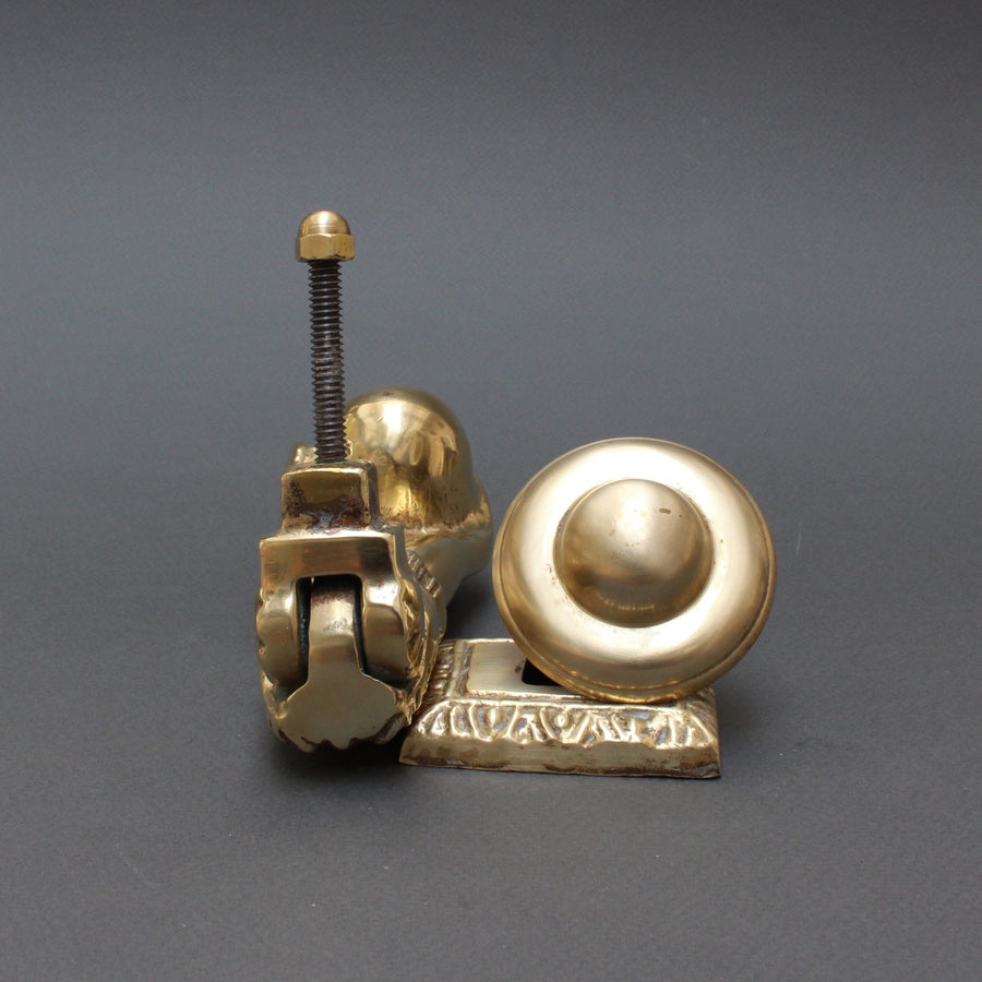 Vintage Brass 'Hand of Fatima' Door Knocker (Circa 1920s)