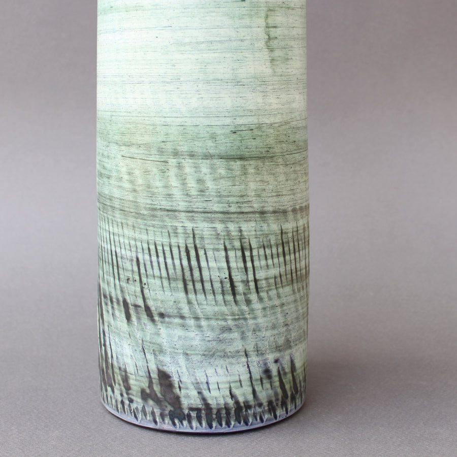 Mid-Century French Ceramic Vase by Tapis Vert (circa 1960s)