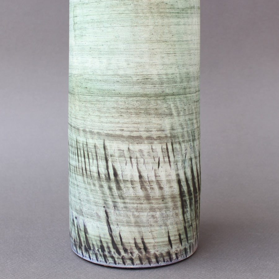 Mid-Century French Ceramic Vase by Tapis Vert (circa 1960s)