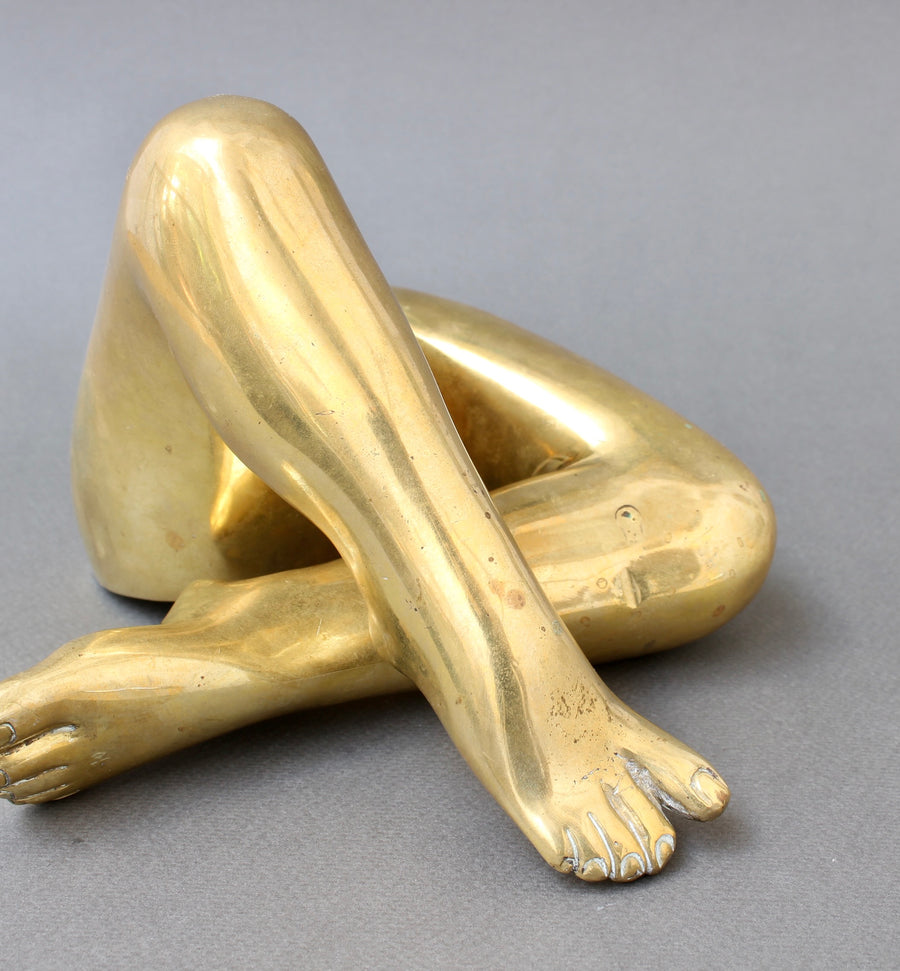 Gilt Bronze Table Leg Sculptures by Pietrina Checcacci (circa 1970s)