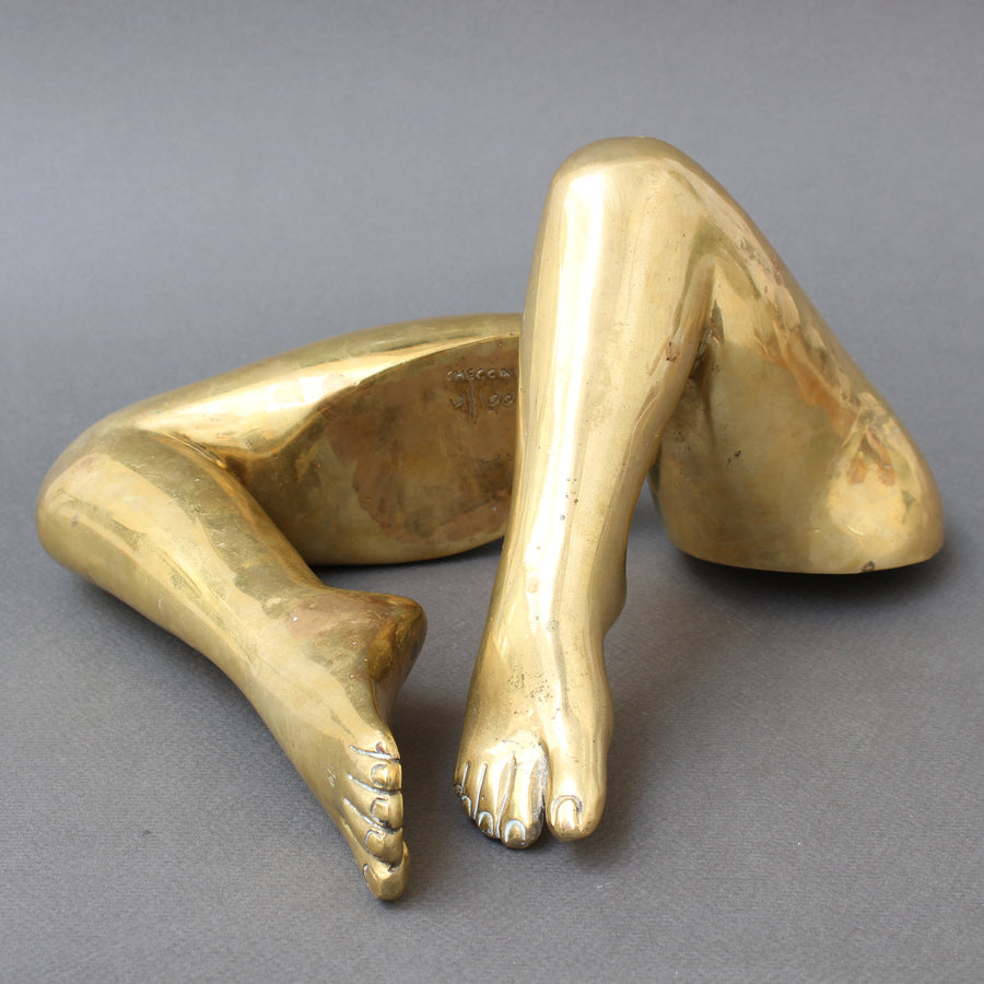 Gilt Bronze Table Leg Sculptures by Pietrina Checcacci (circa 1970s)