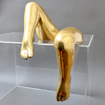 Gilt Bronze Table Leg Sculptures by Pietrina Checcacci (circa 1970s)