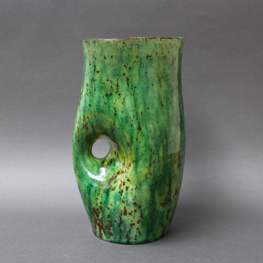 Ceramic Green Vase by Accolay (Circa 1960s)