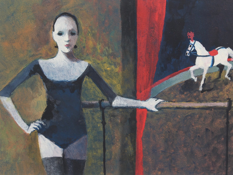'The Circus Performer' by Maurice Le Nestour (circa 1970s)