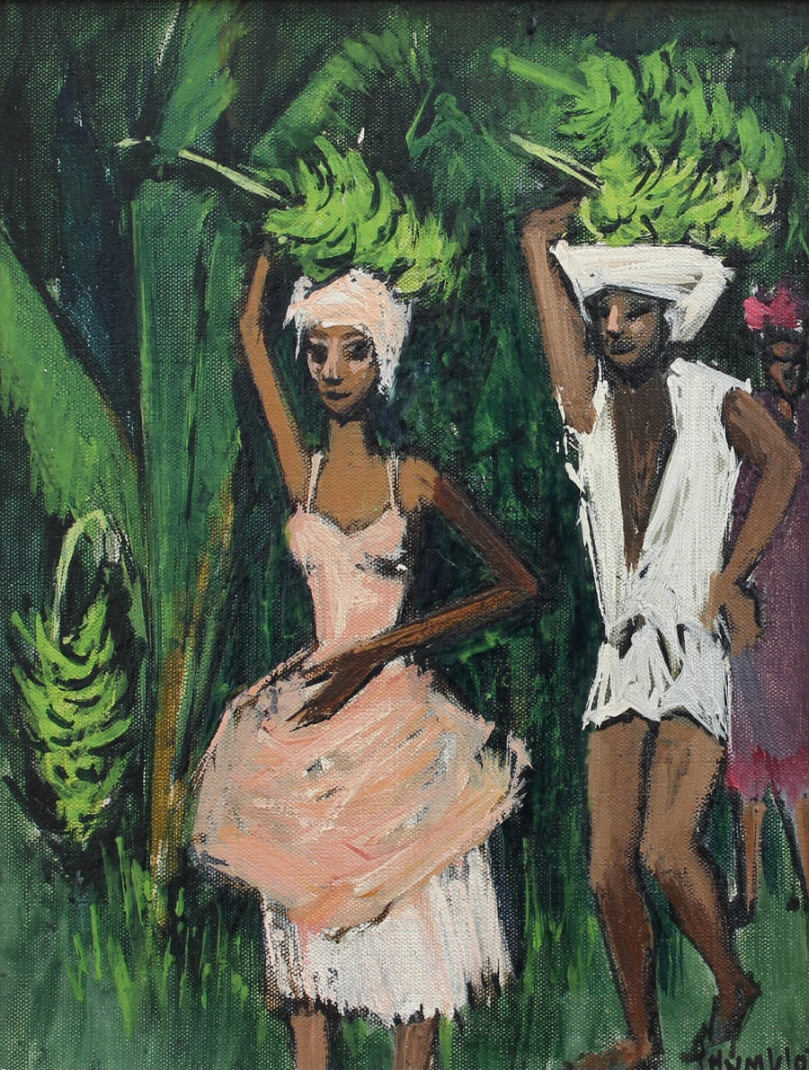 'The Banana Plantation Guadeloupe' by Robert Humblot (1959)