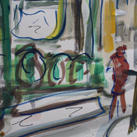 'Paris Metro Station Les Abesses Montmartre' by Roland Dubuc (circa 1960s)