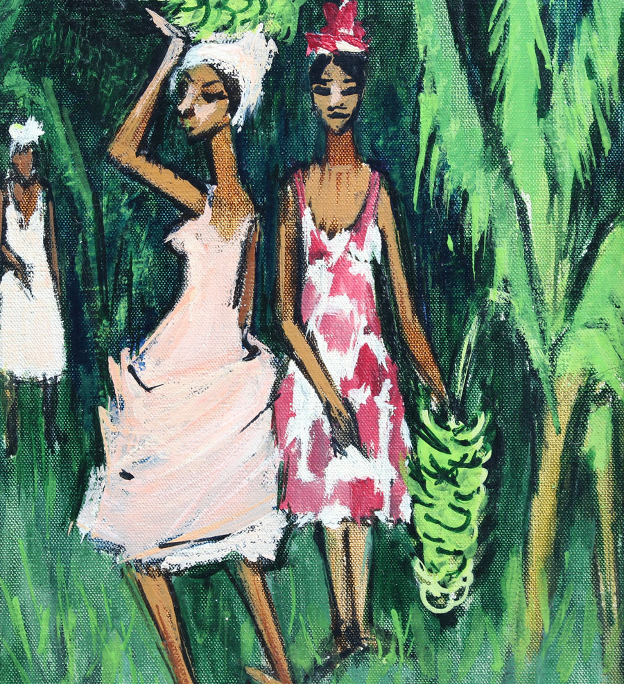 'The Banana Plantation Guadeloupe II' by Robert Humblot (1959)