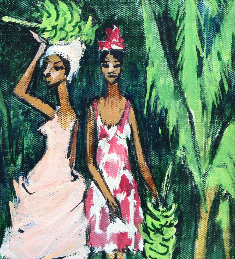 'The Banana Plantation Guadeloupe II' by Robert Humblot (1959)