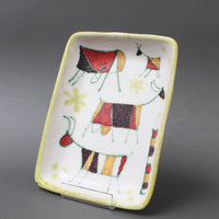 Decorative Italian Ceramic Tray / Dish by Guido Gambone (circa 1950s)