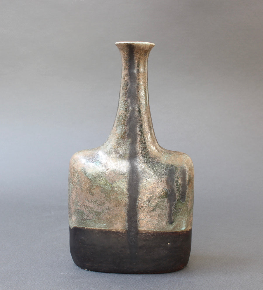 Italian Ceramic Vase / Bottle by Bruno Gambone (circa 1980s)