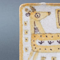 Decorative Italian Vide-Poche / Tray by Guido Gambone (circa 1950s)