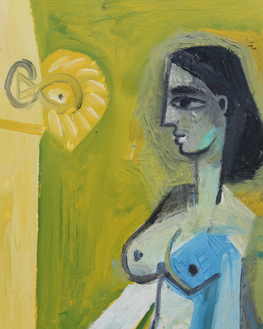 'Nude Woman at Home' by Raymond Debiève (1969)
