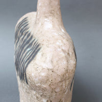 Italian Ceramic Bottle-Shaped Vase by Bruno Gambone (circa 1980s)