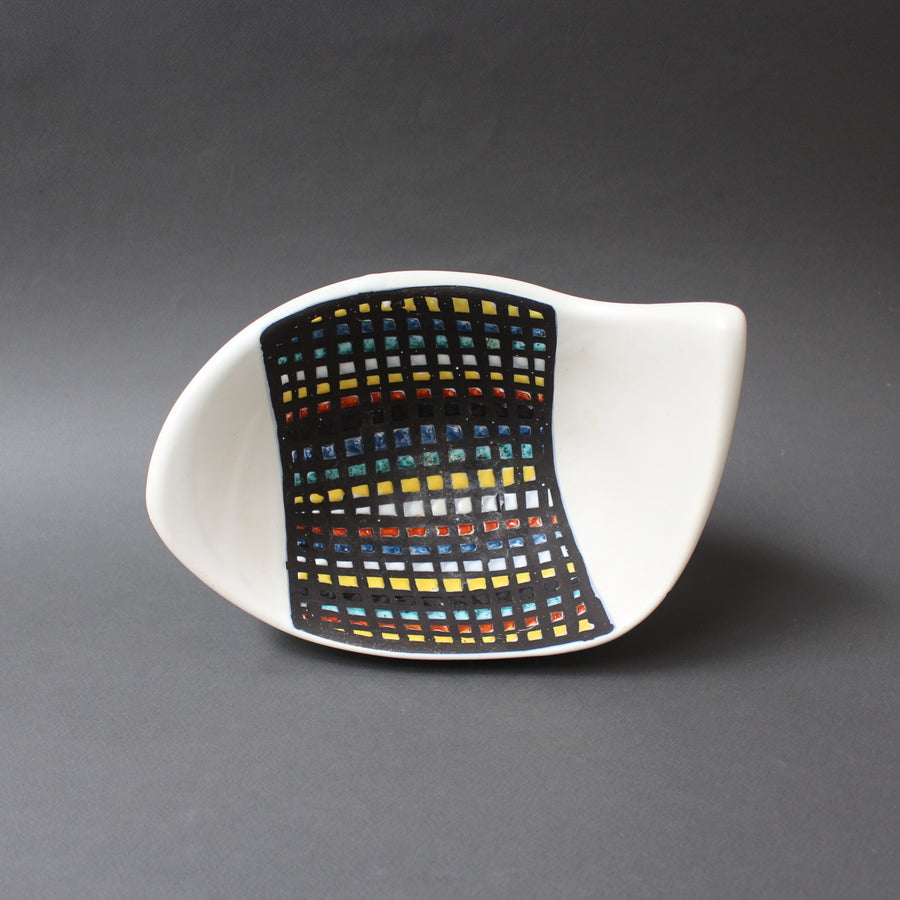 Decorative Ceramic Bowl by Roger Capron (1950s)