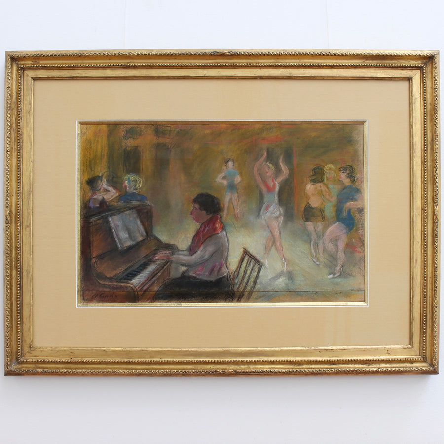 'The Cabaret Rehearsal' by Charles Camoin (circa 1920s - 1930s)