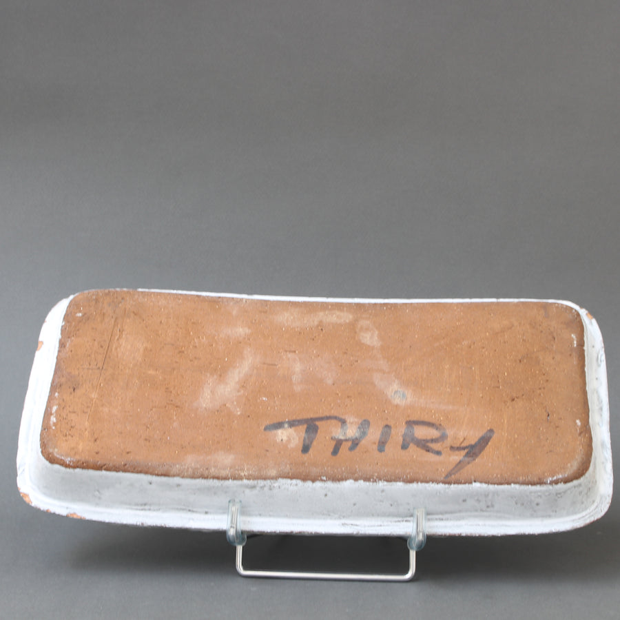Vintage French Ceramic Tray by Albert Thiry (circa 1970s)