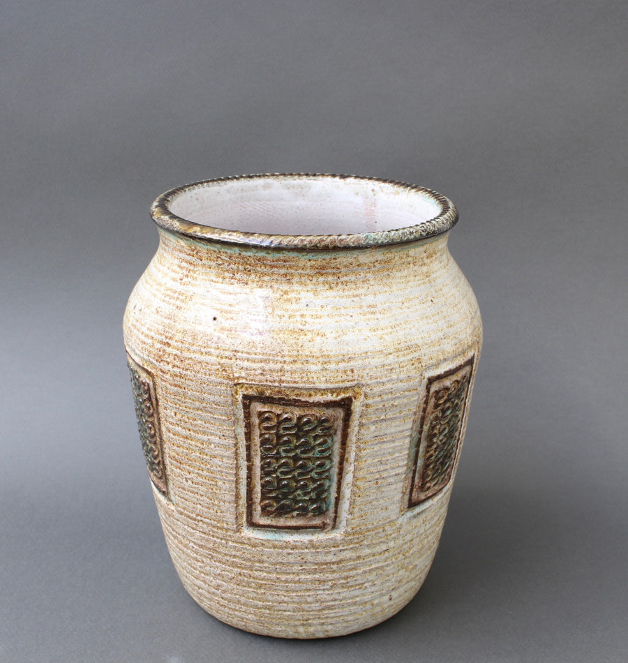 Mid-Century French Ceramic Vase, Vallauris (circa 1960s)