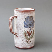 Vintage French Ceramic Pitcher by Michel Barbier (circa 1960s)