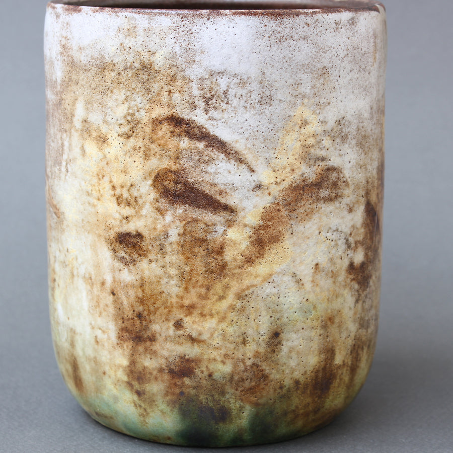 French Mid-Century Ceramic Vase by Alexandre Kostanda (circa 1960s)