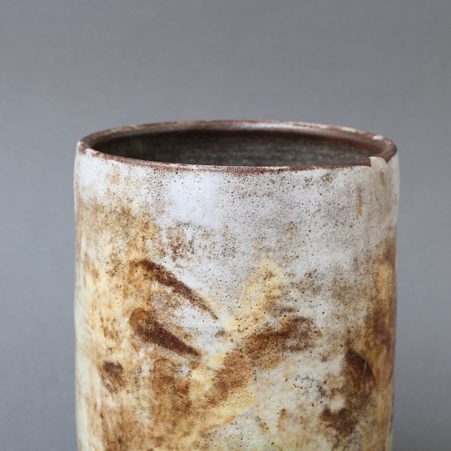 French Mid-Century Ceramic Vase by Alexandre Kostanda (circa 1960s)