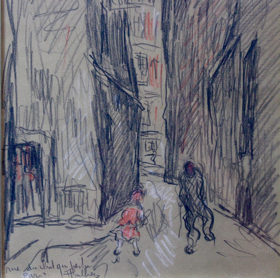 'Rue du Chat-qui-Pêche' by Fred Pailhès (c. 1950s)