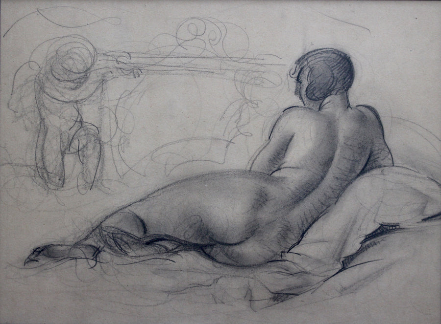 Series of Seven Studies by Guillaume Dulac (c. 1920s)
