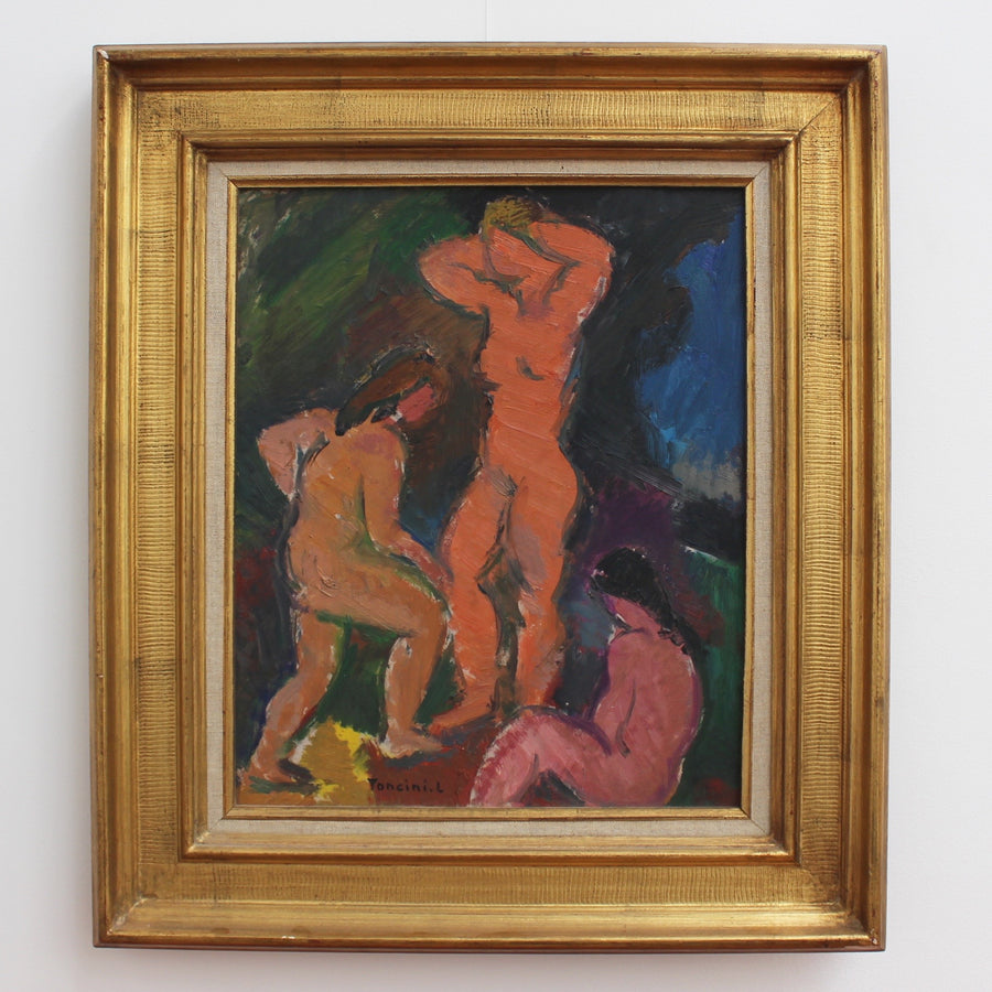 'Three Nude Women' by Louis Toncini (c. 1960s)