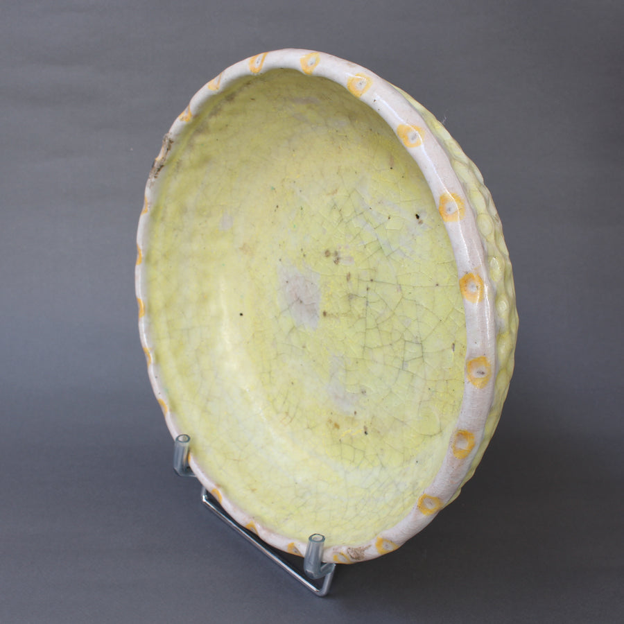 Vintage Italian Ceramic Bowl by Guido Gambone (circa 1930s)