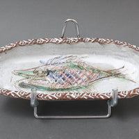 Vintage French Ceramic Tray by Albert Thiry (circa 1970s)