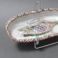 Vintage French Ceramic Tray by Albert Thiry (circa 1970s)