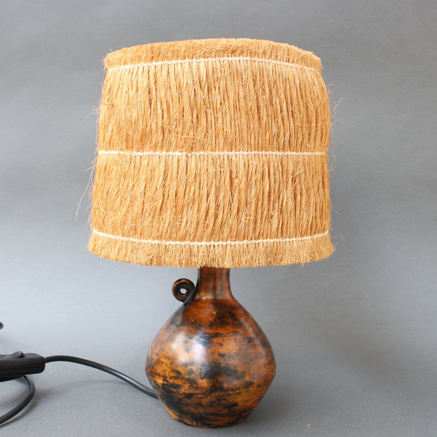 French Ceramic Table Lamp by Jacques Blin (circa 1950s) - Small