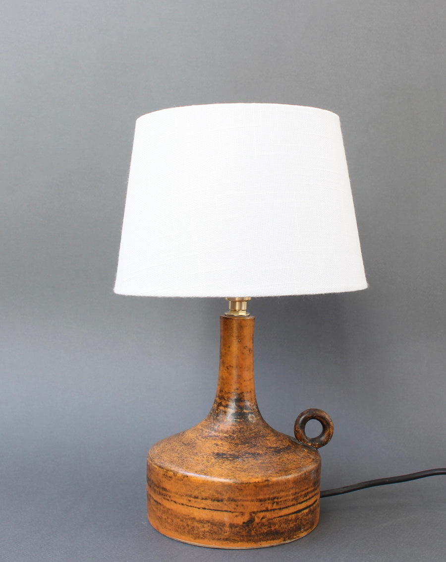 Mid-Century French Ceramic Table Lamp by Jacques Blin (circa 1950s)