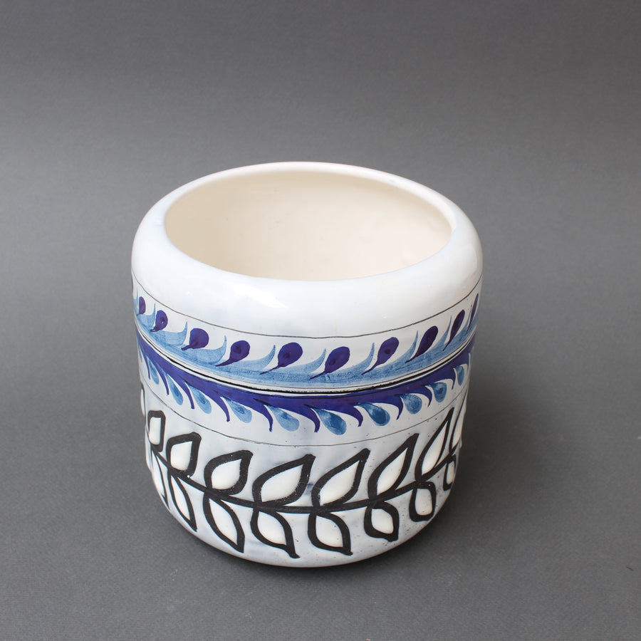 Vintage French Ceramic Cachepot by Roger Capron (circa 1960s)