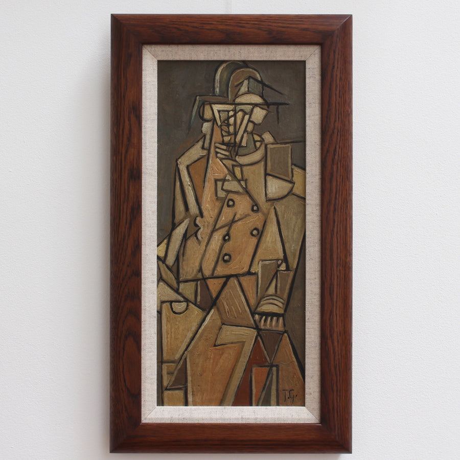 'Uniformed Man' by J.G. (Circa 1940s - 1950s)