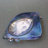 Pair of Small Ceramic Vide-Poches by Cloutier Brothers (circa 1970s)