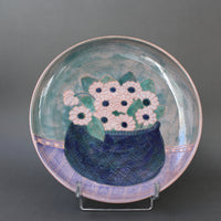 French Ceramic Decorative Platter by the Frères Cloutier (circa 1970s)
