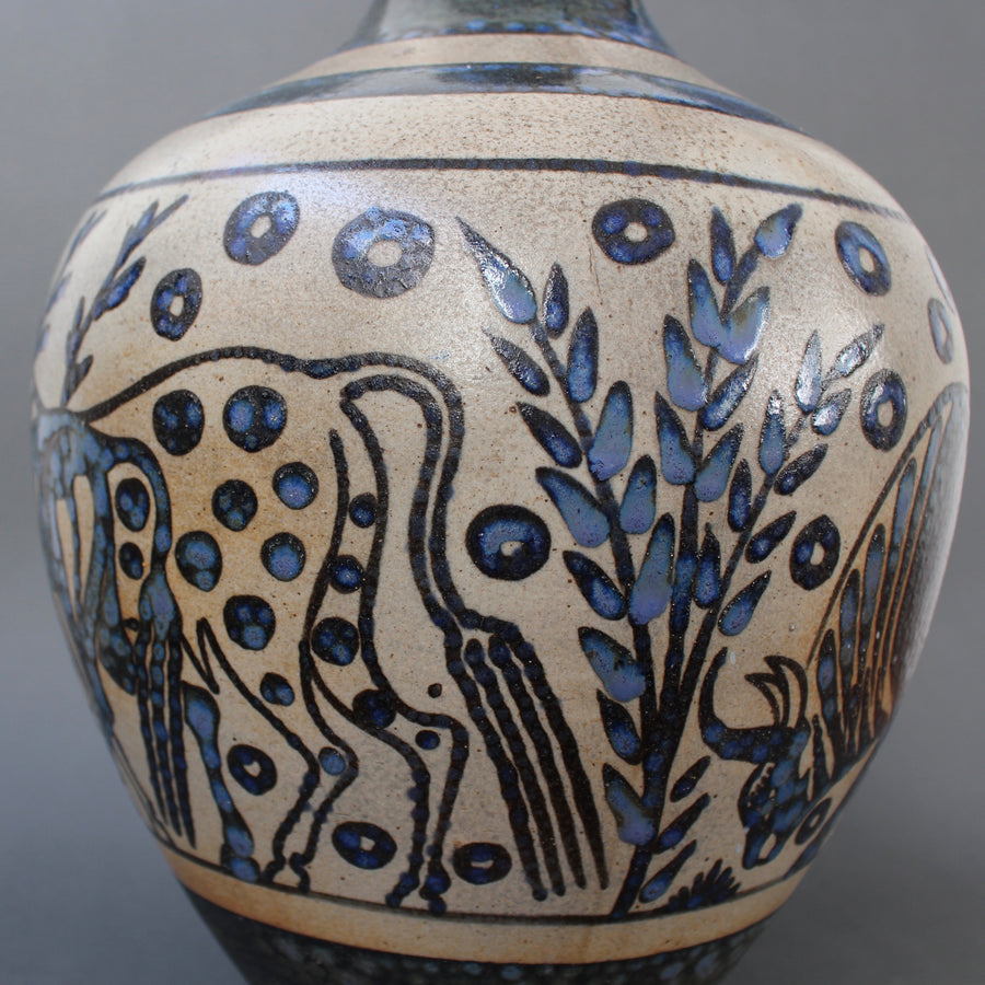 Antique Ceramic Vase by Primavera France (Early 20th Century)