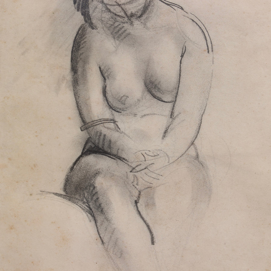 'Seated Nude' by Guillaume Dulac (circa 1920s)