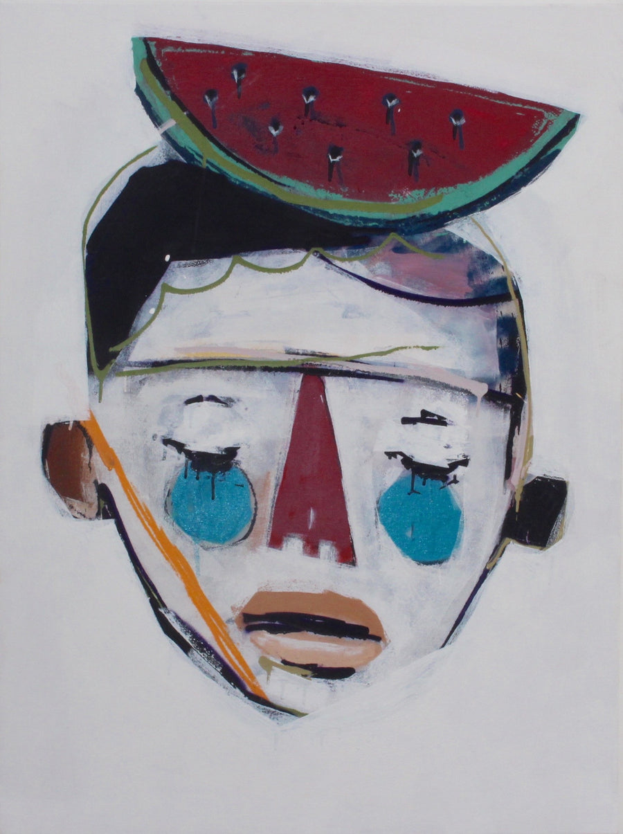 'Boy With Watermelon' by Rodrigo Branco  (2014)