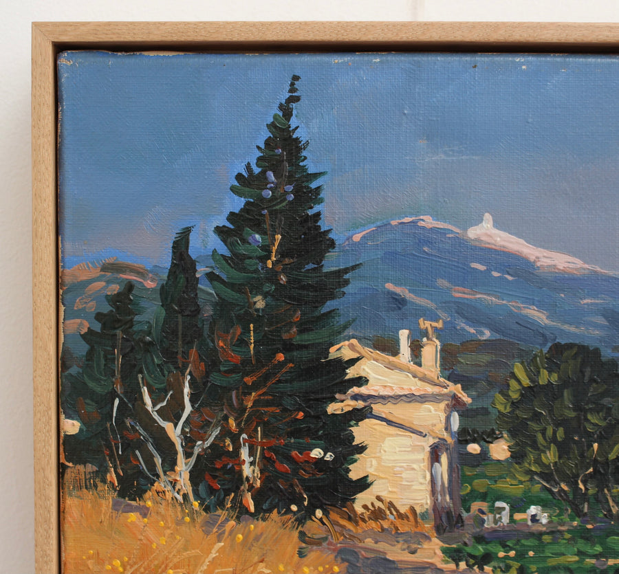 'View of Mont Ventoux Under the Provence Sky' by Michel Margueray (circa 2000)