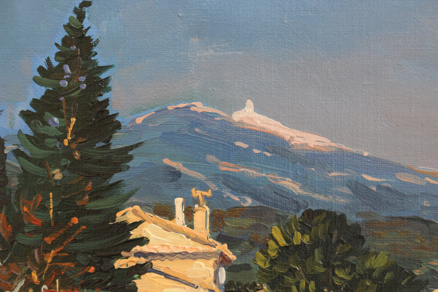 'View of Mont Ventoux Under the Provence Sky' by Michel Margueray (circa 2000)