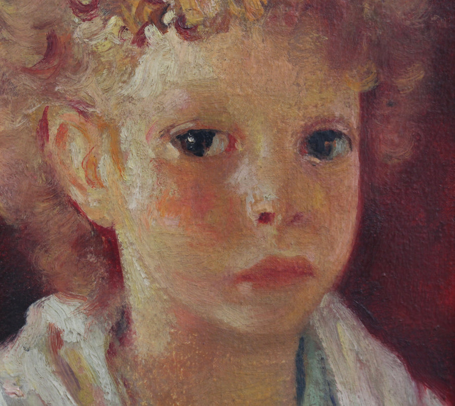 'Portrait of Young Boy' by Luigi Corbellini (circa 1930s)
