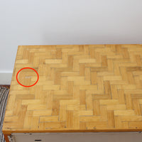 Italian Lacquered Bamboo Marquetry Credenza (circa 1970s)