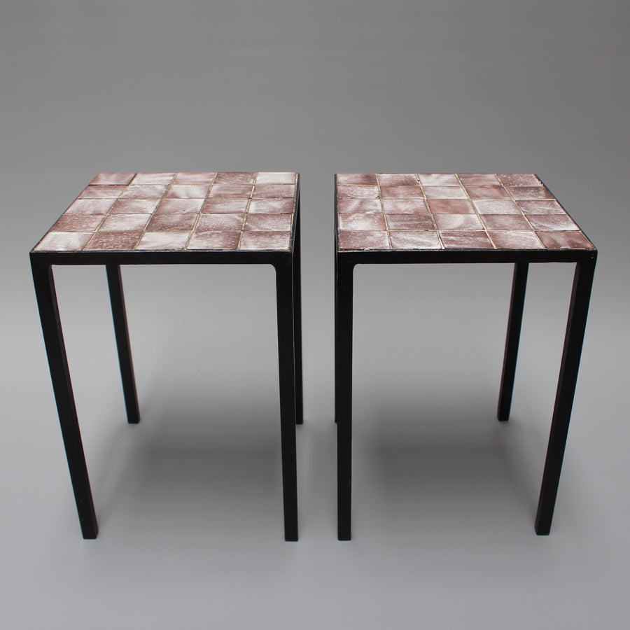 Two Side Tables by Mado Jolain (c. 1950-1960)