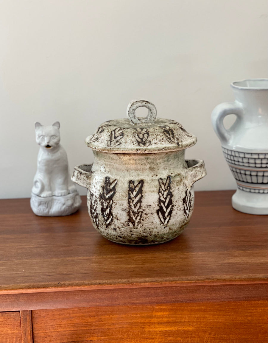 Mid-Century Decorative Crockery Pot by Albert Thiry (circa 1960s)